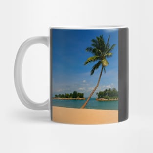 Tropical Palm on the Beach Mug